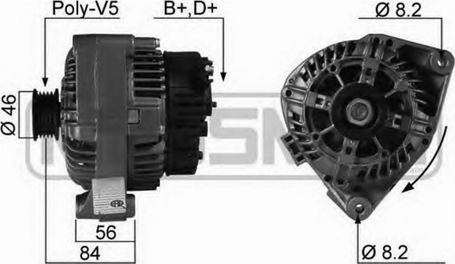 Messmer 210171 - Alternator www.autospares.lv