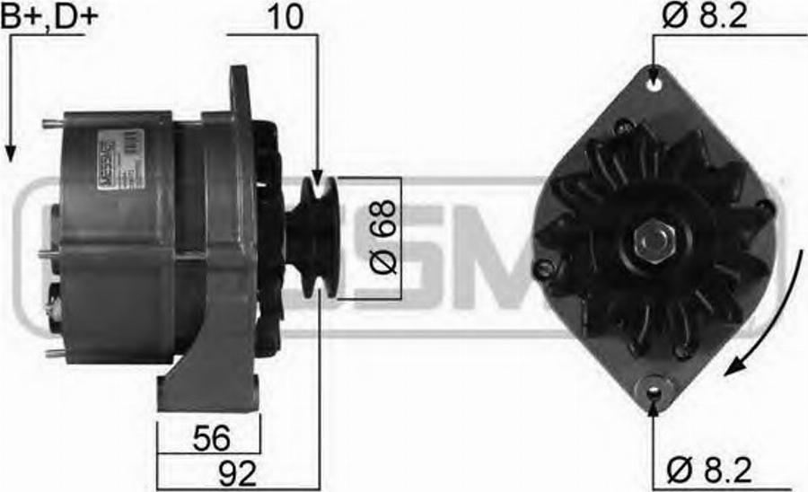 Messmer 210172 - Ģenerators www.autospares.lv