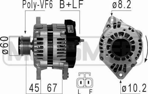 Messmer 210845A - Ģenerators www.autospares.lv