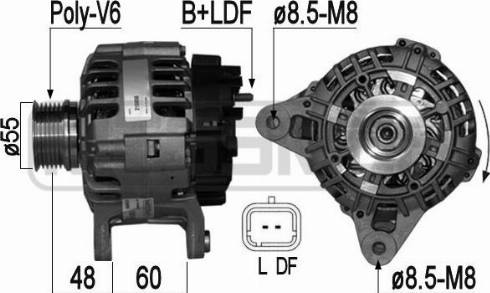 Messmer 210856A - Ģenerators autospares.lv