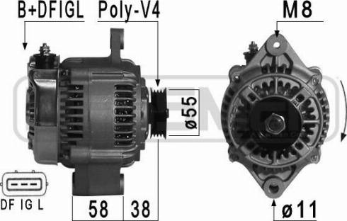 Messmer 210869A - Генератор www.autospares.lv