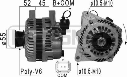 Messmer 210864A - Генератор www.autospares.lv