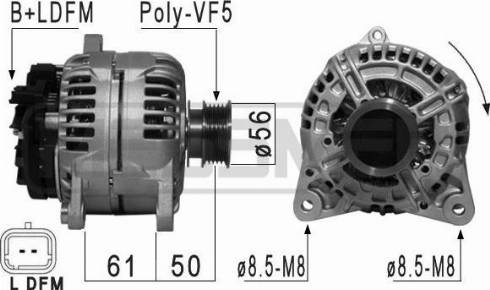 Messmer 210865A - Ģenerators autospares.lv