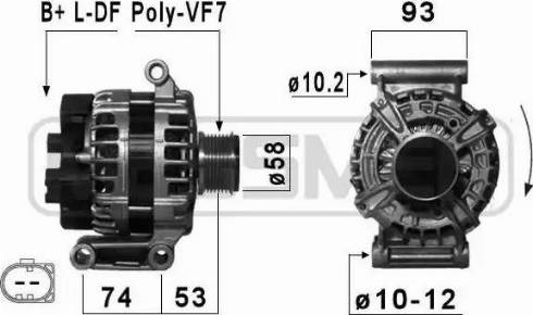 Messmer 210862 - Ģenerators autospares.lv