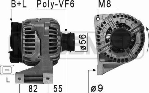 Messmer 210881A - Генератор www.autospares.lv