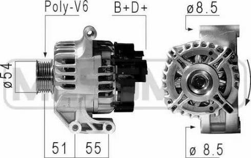 Messmer 210839 - Alternator www.autospares.lv