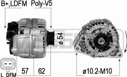 Messmer 210834A - Ģenerators www.autospares.lv