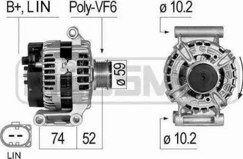 Messmer 210835 - Ģenerators autospares.lv