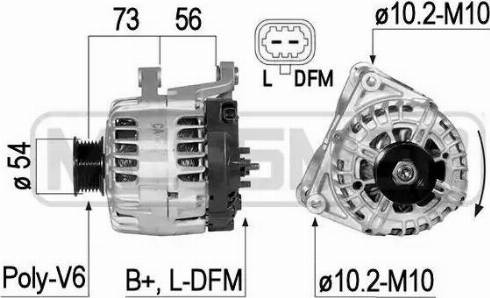 Messmer 210832 - Генератор www.autospares.lv