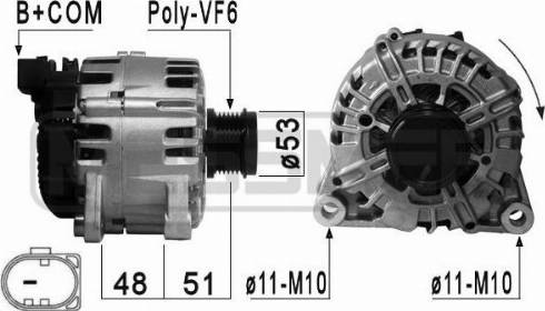 Messmer 210878A - Ģenerators autospares.lv