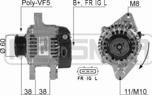 Messmer 210392A - Ģenerators autospares.lv