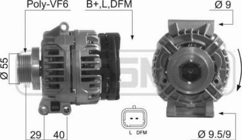 Messmer 210397A - Ģenerators autospares.lv