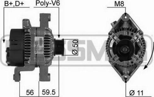 Messmer 210349R - Ģenerators autospares.lv