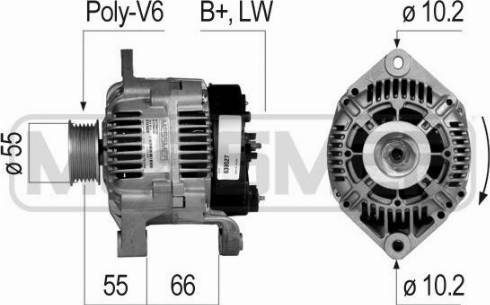 Messmer 210345A - Ģenerators www.autospares.lv