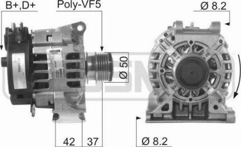 Messmer 210340A - Генератор www.autospares.lv