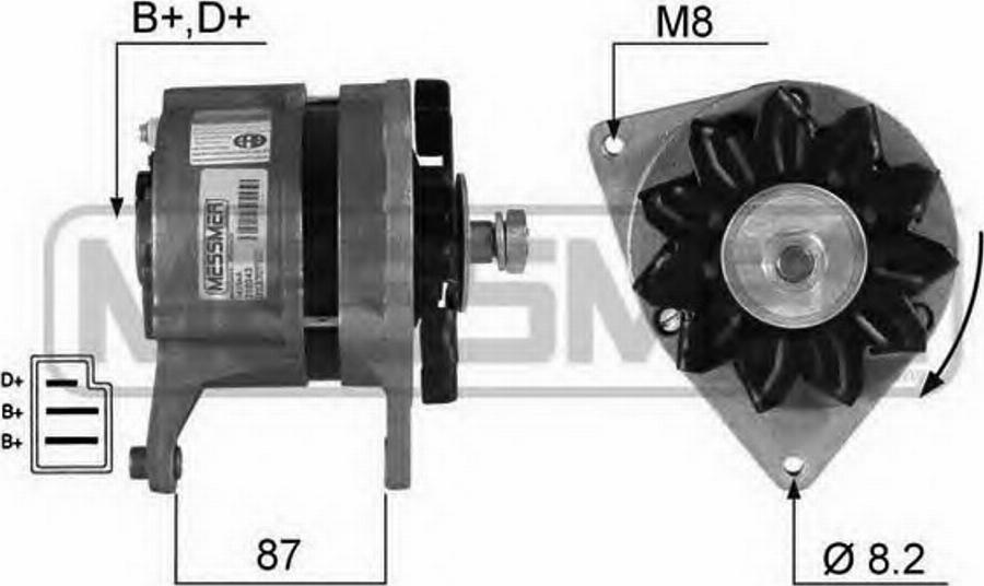 Messmer 210343 - Генератор www.autospares.lv