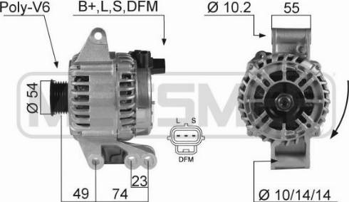 Messmer 210359A - Ģenerators www.autospares.lv