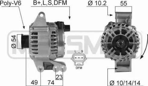 Messmer 210359 - Ģenerators autospares.lv