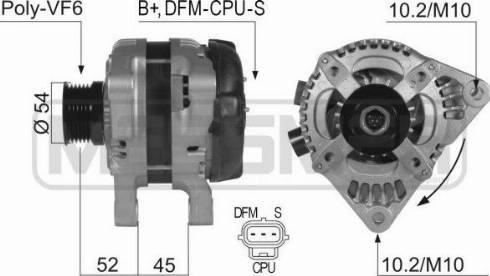 Messmer 210358A - Ģenerators autospares.lv