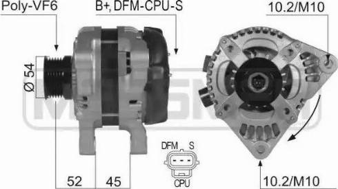 Messmer 210358 - Ģenerators autospares.lv