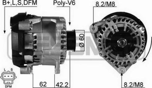 Messmer 210365A - Alternator www.autospares.lv