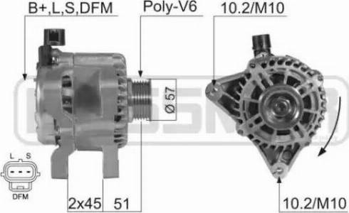 Messmer 210360 - Ģenerators autospares.lv