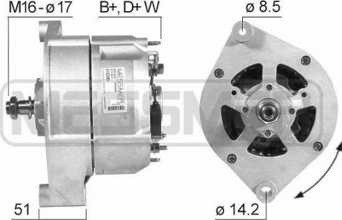 Messmer 210300A - Ģenerators autospares.lv