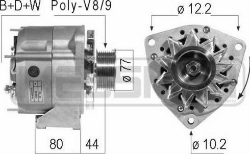 Messmer 210303A - Ģenerators autospares.lv