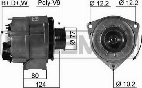 Messmer 210302A - Ģenerators autospares.lv