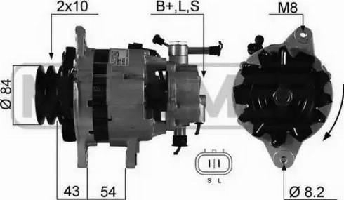 Messmer 210334 - Ģenerators www.autospares.lv