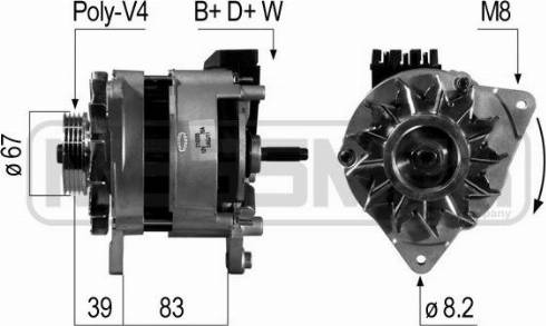 Messmer 210335A - Генератор www.autospares.lv