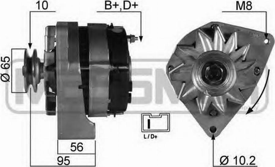 Messmer 210336 - Ģenerators www.autospares.lv