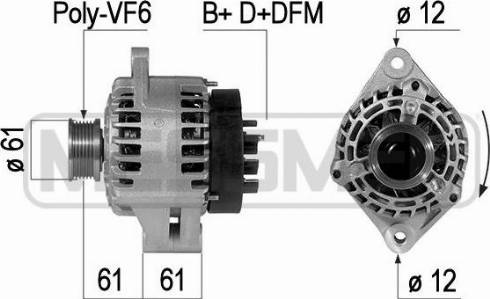 Messmer 210325A - Ģenerators autospares.lv