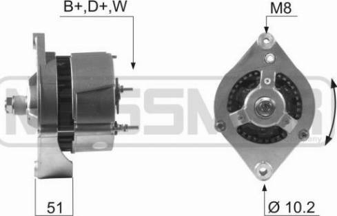 Messmer 210321A - Ģenerators autospares.lv