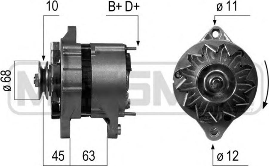 Messmer 210295 - Генератор www.autospares.lv