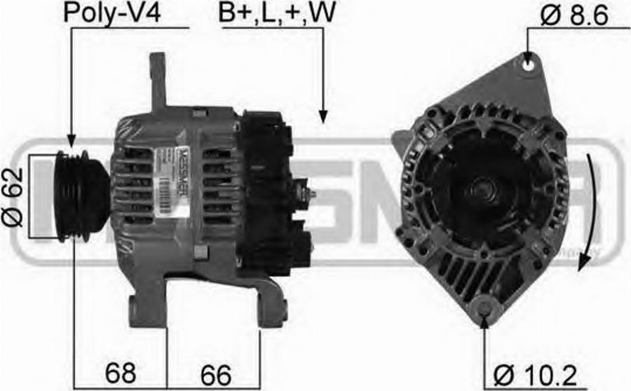 Messmer 210290 - Ģenerators autospares.lv