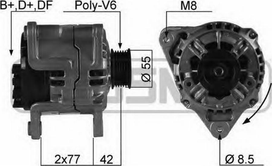 Messmer 210244 - Ģenerators www.autospares.lv