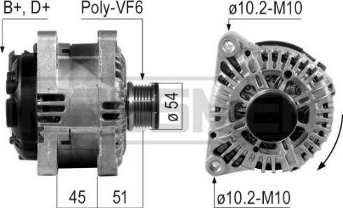 Messmer 210243A - Alternator www.autospares.lv