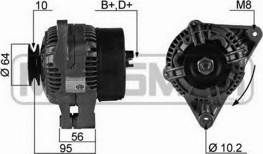 Messmer 210242 - Ģenerators autospares.lv