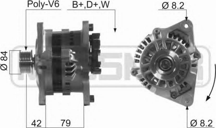 Messmer 210253 - Ģenerators www.autospares.lv