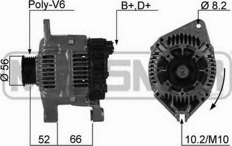 Messmer 210268 - Генератор www.autospares.lv