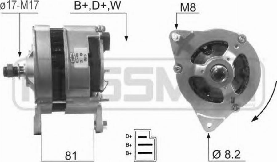 Messmer 210204 - Ģenerators www.autospares.lv