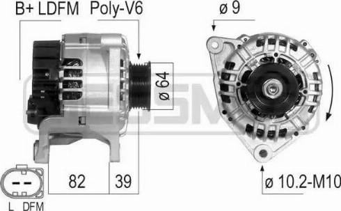 Messmer 210200 - Alternator www.autospares.lv