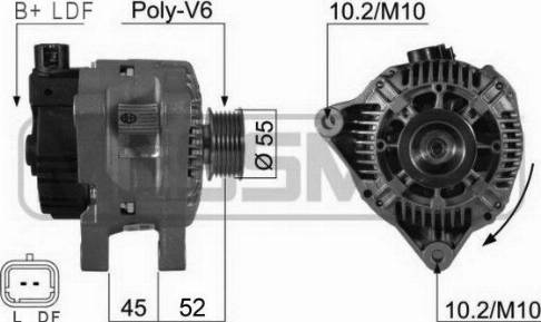 Messmer 210207A - Ģenerators autospares.lv