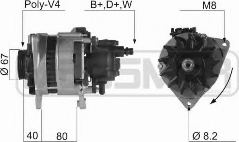 Messmer 210210 - Ģenerators autospares.lv