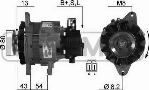 Messmer 210281A - Ģenerators autospares.lv