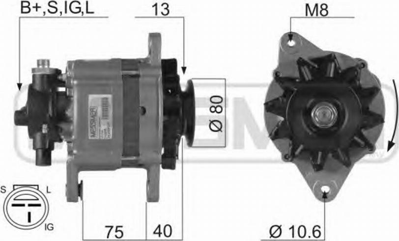 Messmer 210288 - Генератор www.autospares.lv