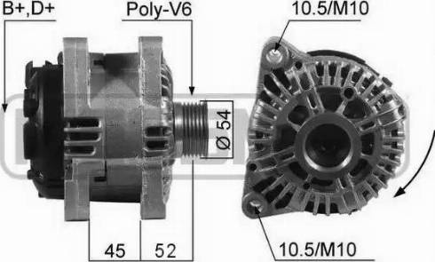 Messmer 210234 - Alternator www.autospares.lv