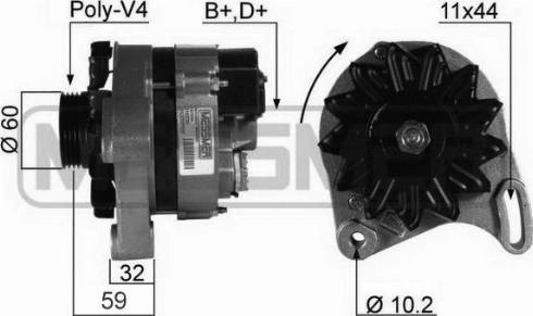 Messmer 210230A - Ģenerators autospares.lv