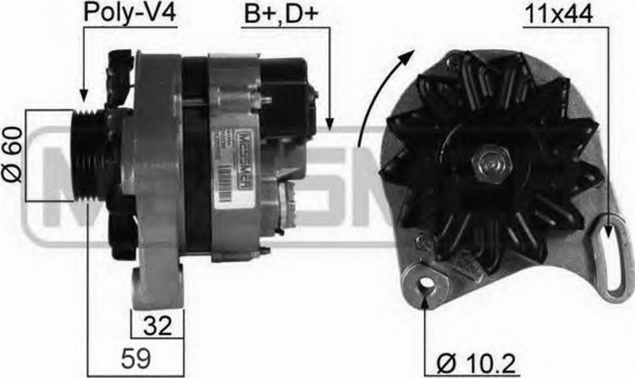 Messmer 210230 - Генератор www.autospares.lv